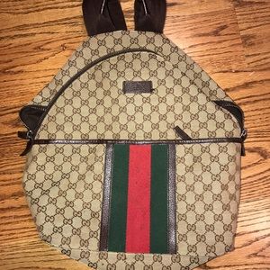 Authentic Gucci backpack
